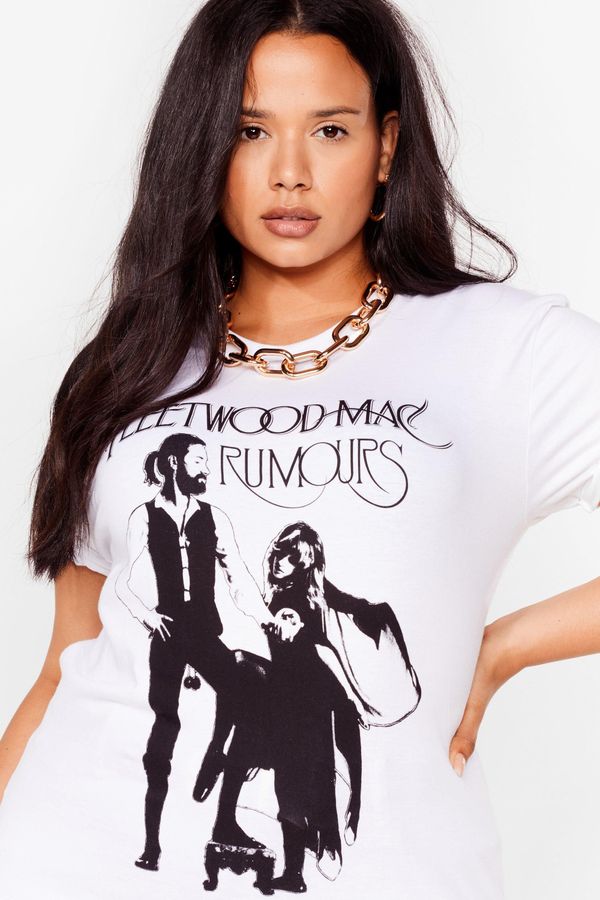 Womens Plus Size Fleetwood Mac Graphic Band T-Shirt